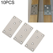 Load image into Gallery viewer, 10 PCS Stainless Steel Connection Code Straight Connecting Piece, Number: 13, 13