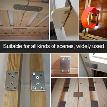 Load image into Gallery viewer, 10 PCS Stainless Steel Connection Code Straight Connecting Piece, Number: 13, 13