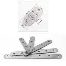Load image into Gallery viewer, 10 PCS Stainless Steel Connection Code Straight Connecting Piece, Number: 18, 18