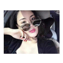 Load image into Gallery viewer, Unisex Fashion Color Film UV400 Reflective Sunglasses