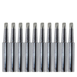 10 PCS 900M-T-3.2D Big D Type Lead-free Electric Welding Soldering Iron Tips, For 900M-T-3.2D
