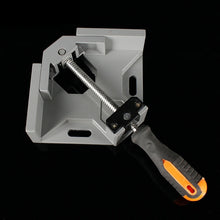 Load image into Gallery viewer, Aluminum Single Handle 90 Degree Right Angle Clamp Angle Clamp Woodworking Frame Clip Right Angle Folder Tool, Single Handle