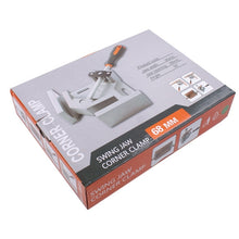 Load image into Gallery viewer, Aluminum Single Handle 90 Degree Right Angle Clamp Angle Clamp Woodworking Frame Clip Right Angle Folder Tool, Single Handle