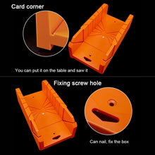 Load image into Gallery viewer, 14 Inch Thicken Miter Saw Cabinets Multi-function Woodworking Hand Tools Home DIY Wood Working Hand Saws Clamped Box, 14 Inch Thicken