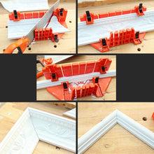 Load image into Gallery viewer, 14 Inch Thicken Miter Saw Cabinets Multi-function Woodworking Hand Tools Home DIY Wood Working Hand Saws Clamped Box, 14 Inch Thicken