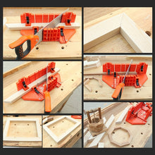 Load image into Gallery viewer, 14 Inch Thicken Miter Saw Cabinets Multi-function Woodworking Hand Tools Home DIY Wood Working Hand Saws Clamped Box, 14 Inch Thicken