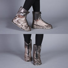 Load image into Gallery viewer, Fashion PVC Non-slip Waterproof Thick-soled Shoe Cover Size: L, Size: L