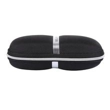 Load image into Gallery viewer, HDCRAFTER E-001 Sunglasses Zipper Style Solid Glasses Protection Case + Microfiber Cloth, Size: 16*7*4cm