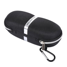 Load image into Gallery viewer, HDCRAFTER E-001 Sunglasses Zipper Style Solid Glasses Protection Case + Microfiber Cloth, Size: 16*7*4cm