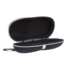 Load image into Gallery viewer, HDCRAFTER E-001 Sunglasses Zipper Style Solid Glasses Protection Case + Microfiber Cloth, Size: 16*7*4cm