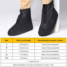 Load image into Gallery viewer, Fashion PVC Non-slip Waterproof Thick-soled Shoe Cover Size: L, Size: L