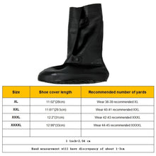 Load image into Gallery viewer, High Tube Rainproof Snowproof Adult Shoe Cover Size: XXXL, Size: XXXL
