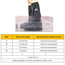 Load image into Gallery viewer, Outdoor High Tube Rainproof Snowproof Thickened Rain Shoes Size:XL, Size:XL