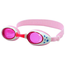 Load image into Gallery viewer, Star Pattern Anti-fog Silicone Swimming Goggles with Ear Plugs for Children