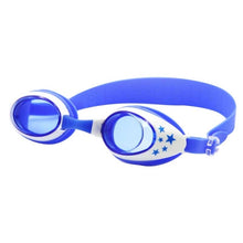 Load image into Gallery viewer, Star Pattern Anti-fog Silicone Swimming Goggles with Ear Plugs for Children