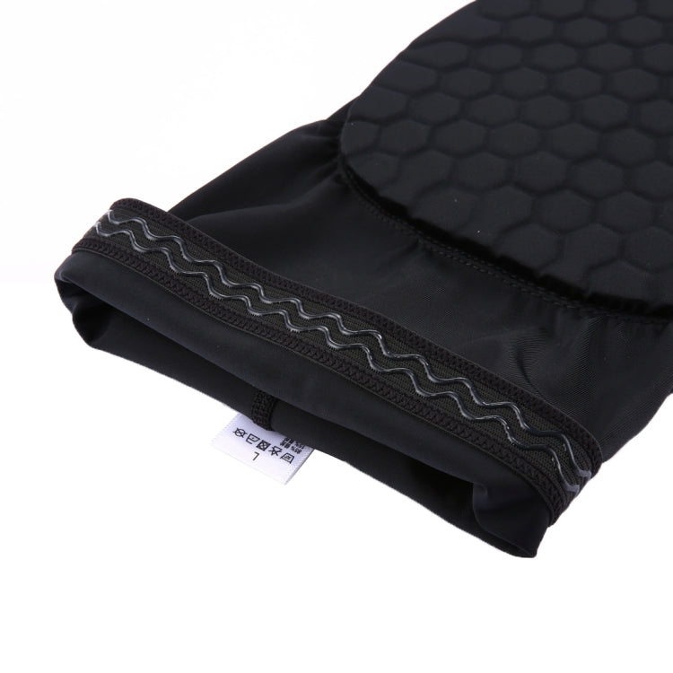 1 PC Beehive Shaped Sports Collision-resistant Lycra Elastic Knee Support Guard, Long Version, Size: M