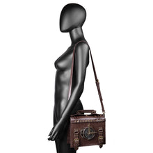 Load image into Gallery viewer, BG028 Ladies Shoulder Bag Crossbody Bag, Size: 25 x 21 x 9cm, Shoulder Strap Length: 120cm, 25 x 21 x 9cm