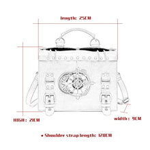 Load image into Gallery viewer, BG028 Ladies Shoulder Bag Crossbody Bag, Size: 25 x 21 x 9cm, Shoulder Strap Length: 120cm, 25 x 21 x 9cm