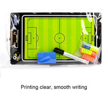 Load image into Gallery viewer, PVC Magnetic Football Coach  Command  Board with Pen and Eraser
