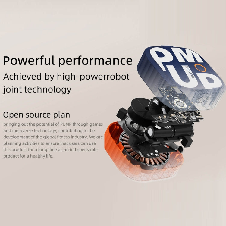 Unitree Pump Portable Home Gym Pump 4.4-44lbs Adjustable Resistance Cable Machine