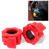 Fast Austrian Bar Chuck Lock Barbell Plastic Buckle, Diameter: 25mm(Black)