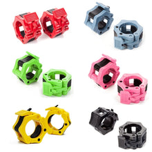 Load image into Gallery viewer, Fast Austrian Bar Chuck Lock Barbell Plastic Buckle, Diameter: 25mm(Black), 25mm