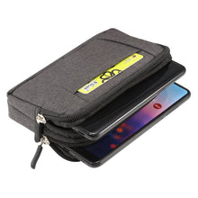 Load image into Gallery viewer, Sports Denim Universal Phone Bag Waist Bag for 5.2 inch or below Smartphones, Size: S, S