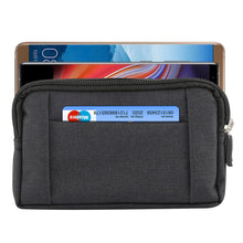 Load image into Gallery viewer, Sports Denim Universal Phone Bag Waist Bag for 5.5~6.3 inch Smartphones, Size: L, L