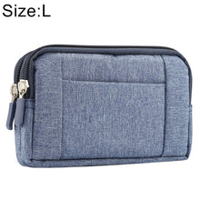 Load image into Gallery viewer, Sports Denim Universal Phone Bag Waist Bag for 5.5~6.3 inch Smartphones, Size: L, L