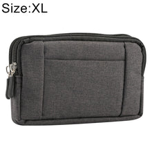 Load image into Gallery viewer, Sports Denim Universal Phone Bag Waist Bag for 6.4~6.5 inch Smartphones, Size: XL, XL