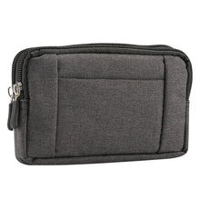 Load image into Gallery viewer, Sports Denim Universal Phone Bag Waist Bag for 6.4~6.5 inch Smartphones, Size: XL, XL