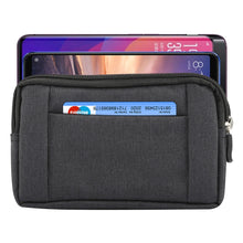 Load image into Gallery viewer, Sports Denim Universal Phone Bag Waist Bag for 6.4~6.5 inch Smartphones, Size: XL, XL