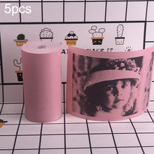 Load image into Gallery viewer, 5pcs Thermal Label Printer Paper Sticker for PAPERANG P1/ P2 / A6 , Size: 57 x 30 mm