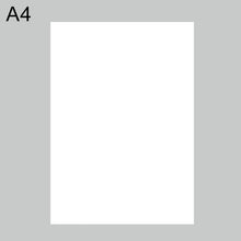 Load image into Gallery viewer, 100pcs / Pack A4 Self-adhesive Printer Paper, A4 (White), A4