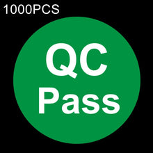 Load image into Gallery viewer, 1000 PCS Round Shape QC Pass Sticker QC Pass Label