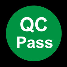 Load image into Gallery viewer, 1000 PCS Round Shape QC Pass Sticker QC Pass Label