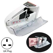 Load image into Gallery viewer, V30 Mini Portable Multi Paper Currency Counting Money Counter, UK Plug, UK Plug