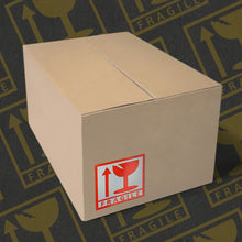 Load image into Gallery viewer, 1000 PCS Self-adhesive English Warning Sticker Fragile Label, Size: 5.5x5.5cm, 5.5 x 5.5cm