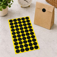Load image into Gallery viewer, 1000 PCS Round Shape Self-adhesive Colorful Mark Sticker Mark Label