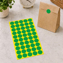 Load image into Gallery viewer, 1000 PCS Round Shape Self-adhesive Colorful Mark Sticker Mark Label