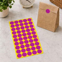 Load image into Gallery viewer, 1000 PCS Round Shape Self-adhesive Colorful Mark Sticker Mark Label