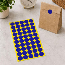 Load image into Gallery viewer, 1000 PCS Round Shape Self-adhesive Colorful Mark Sticker Mark Label
