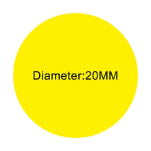 Load image into Gallery viewer, 1000 PCS Round Shape Self-adhesive Colorful Mark Sticker Mark Label