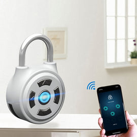 Intelligent Bluetooth Key Password Padlock Remote Unlocking for iOS / Android, DM-1