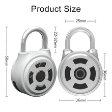 Load image into Gallery viewer, Intelligent Bluetooth Key Password Padlock Remote Unlocking for iOS / Android, DM-1