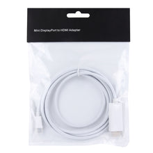 Load image into Gallery viewer, 1.8m Mini DisplayPort Male to HDMI Male Adapter Cable, 1.8m