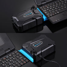 Load image into Gallery viewer, Ice Troll III Gaming Laptop Notebook Cooling Pad Mute Air Extracting Cooling Fan Turbo Heat Radiator with Appropriative USB Cable