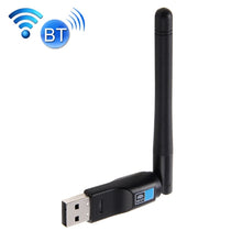 Load image into Gallery viewer, 2 in 1 Bluetooth 4.0 + 150Mbps 2.4GHz USB WiFi Wireless Adapter with 2D1 External Antenna
