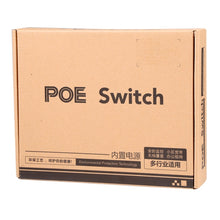 Load image into Gallery viewer, 8 Ports 10/100Mbps POE Switch IEEE802.3af Power Over Ethernet Network Switch for IP Camera VoIP Phone AP Devices, 8 Ports Black