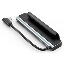 Load image into Gallery viewer, AD-065 6 in 1 USB-C / Type-C to 4K HDMI + SD / TF Card Slot + Type-C + 2 USB 3.0 Back Clip Style Multifunctional Docking Station HUB, 6 In 1 Back Clip Style